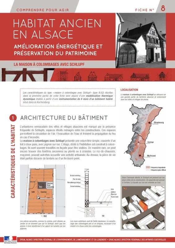 Habitat ancien en Alsace : Amélioration énergétique et préservation du patrimoine - La maison à colombages avec Schlupf de PROFEEL - Page 1 Habitat ancien en Alsace : Amélioration énergétique et préservation du patrimoine - La maison à colombages avec Schlupf de PROFEEL - Page 1