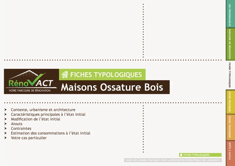Programme Rénov’ACT - maisons ossature bois de PROFEEL - Page 1 Programme Rénov’ACT - maisons ossature bois de PROFEEL - Page 1