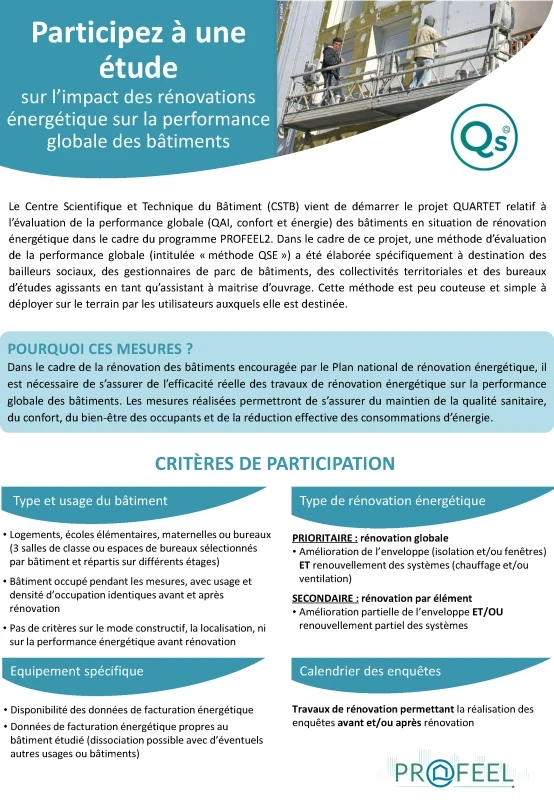 Méthode QSE - flyer de présentation de PROFEEL - Page 1