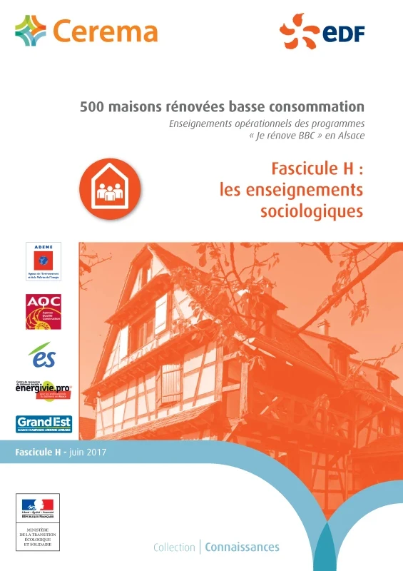 « Je rénove BBC » en Alsace - Enseignements sociologiques de PROFEEL - Page 1