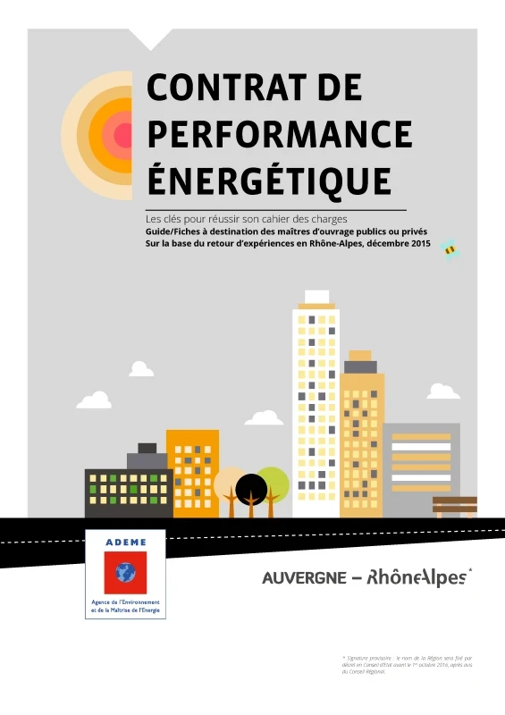 Contrat de performance énergétique - Les clés pour réussir son cahier des charges de PROFEEL - Page 1