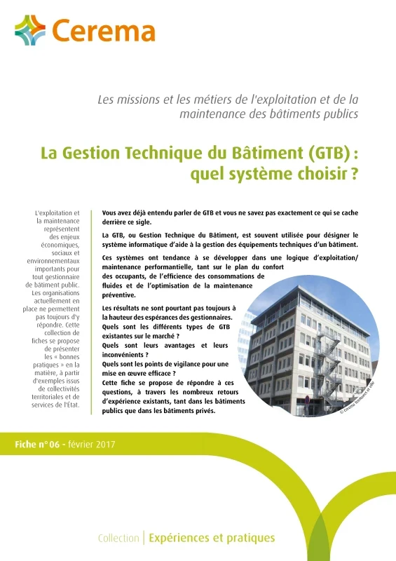GTB : quel système choisir ? de PROFEEL - Page 1