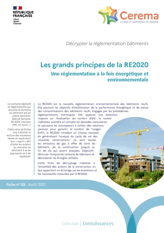 Les grands principes de la RE2020 de PROFEEL - Page 1