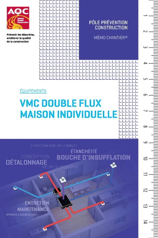 MEMO CHANTIER - VMC double flux en maison individuelle de PROFEEL - Page 1