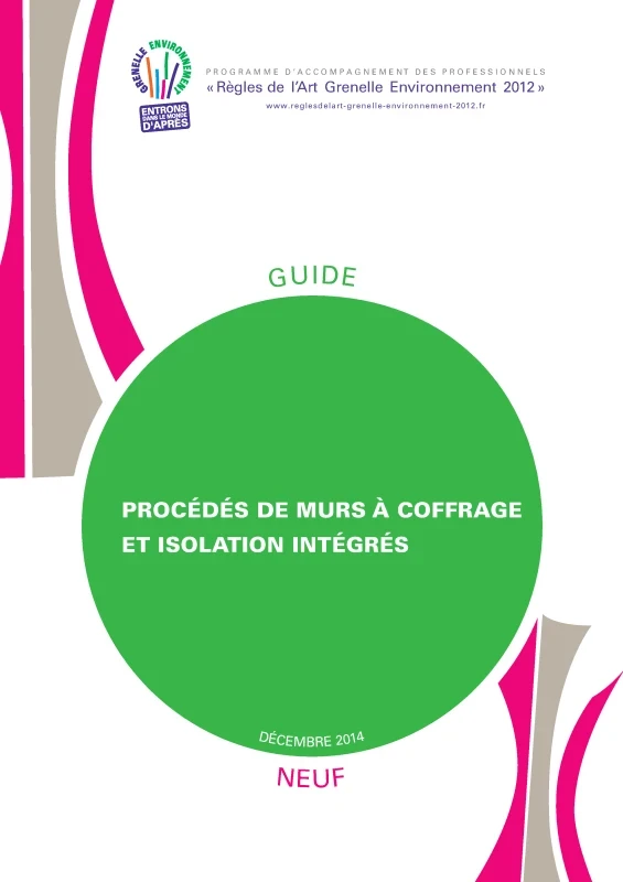 MURS À COFFRAGE ET ISOLATION INTÉGRÉS - NEUF de PROFEEL - Page 1