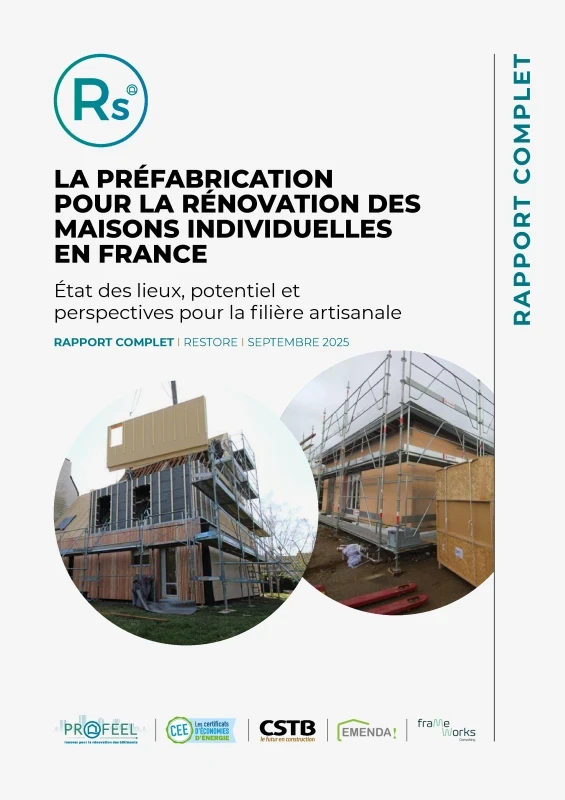 La préfabrication pour la rénovation des maisons individuelles en France : état des lieux, potentiel et perspectives pour la filière artisanale de PROFEEL - Miniature Page 1