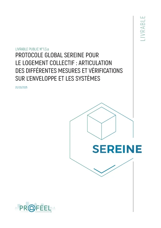 Protocole Global SEREINE en Collectif – Articulation des différentes mesures et vérifications de PROFEEL - Miniature Page 1