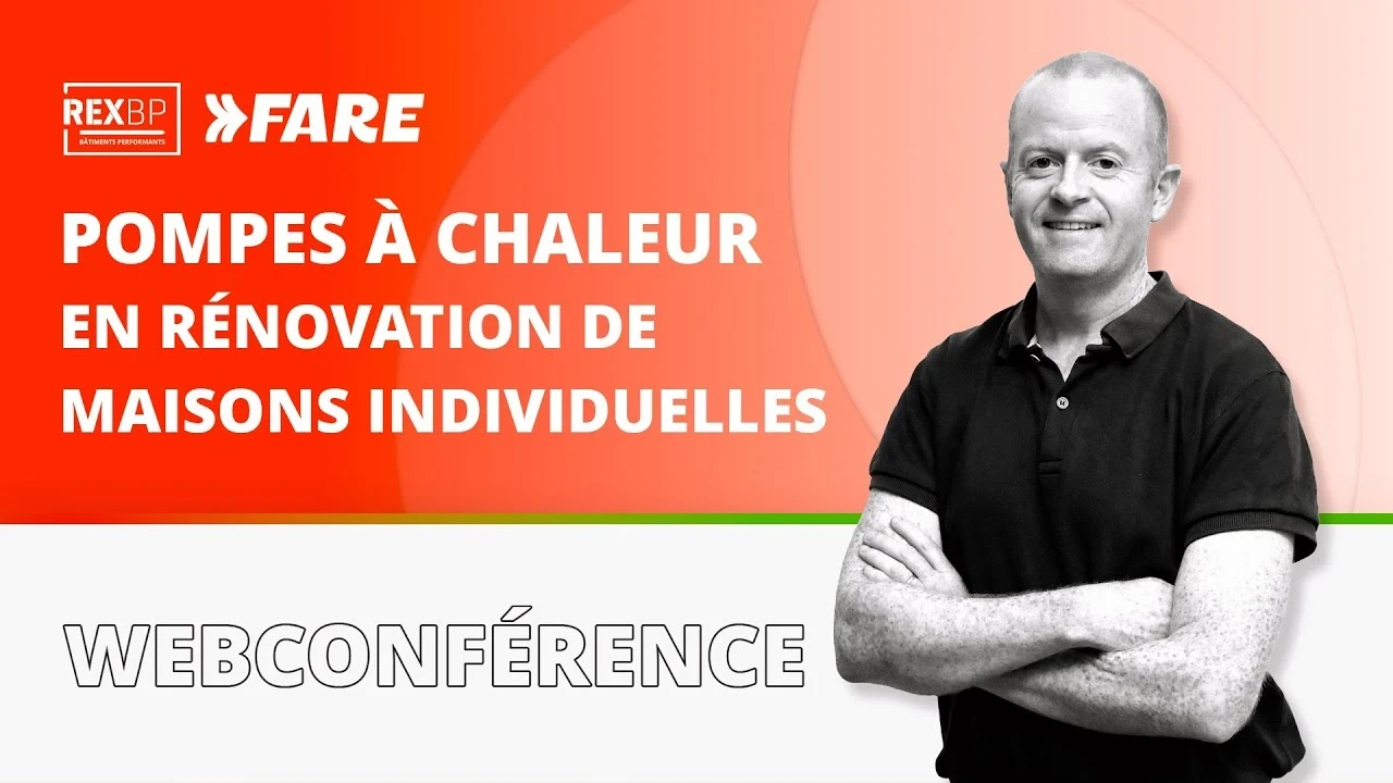 Webconférence | Pompes à chaleur en rénovation de maisons individuelles de PROFEEL - Miniature vidéo Webconférence | Pompes à chaleur en rénovation de maisons individuelles de PROFEEL - Miniature vidéo