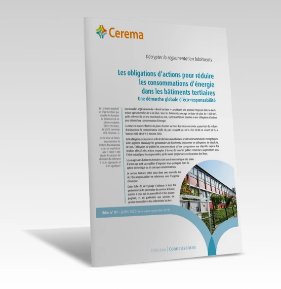Les obligations d’actions pour réduire les consommations d’énergie dans les bâtiments tertiaires de PROFEEL - Miniature Page 1