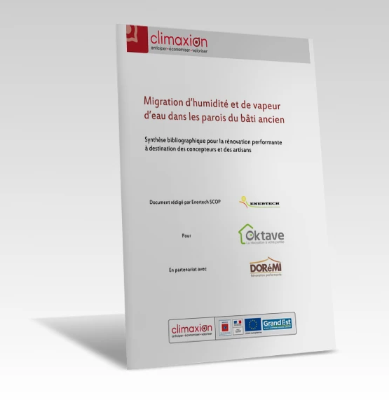 Migration d’humidité et de vapeur d’eau dans les parois du bâti ancien : Synthèse bibliographique pour la rénovation performante à destination des concepteurs et des artisans de PROFEEL - Miniature Page 1