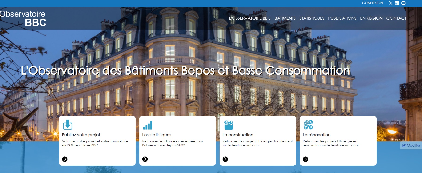 Site de l'Observatoire BBC - TEST de PROFEEL - Miniature Page 1